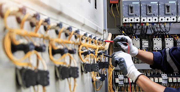 Professional Electrician technician working in Old Hill, CT